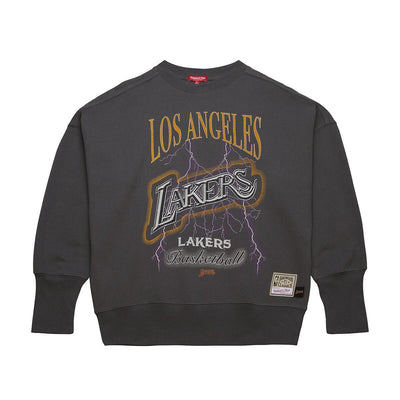 NBA WOMEN'S LOGO LIGHTWEIGHT CREW 4.0 LAKERS - Image 1