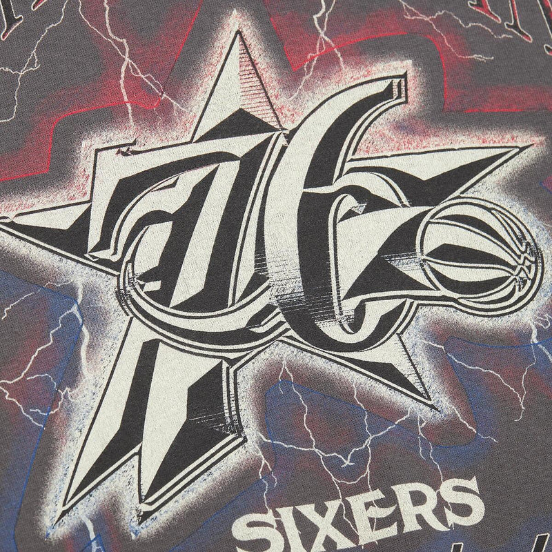 NBA WOMEN'S LOGO LIGHTWEIGHT CREW 4.0 76ERS - Image 4