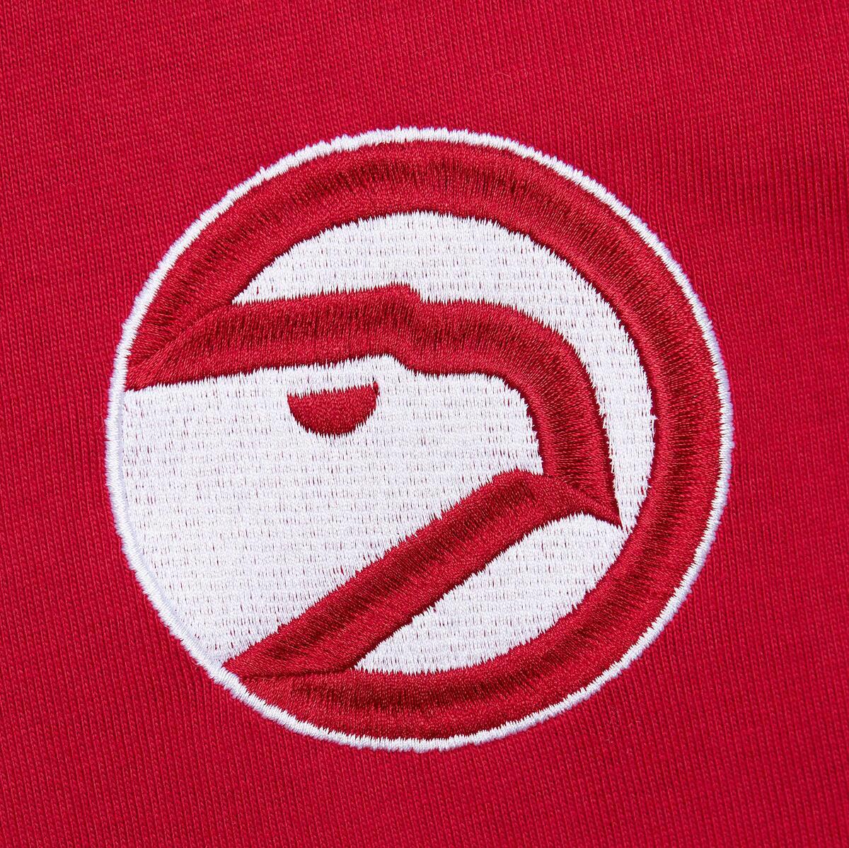 NBA TEAM OG 2.0 PREMIUM SS TEE VINTAGE LOGO HAWKS Scarlet TCRW7096-AHAYYPPPSCAR - Image 2