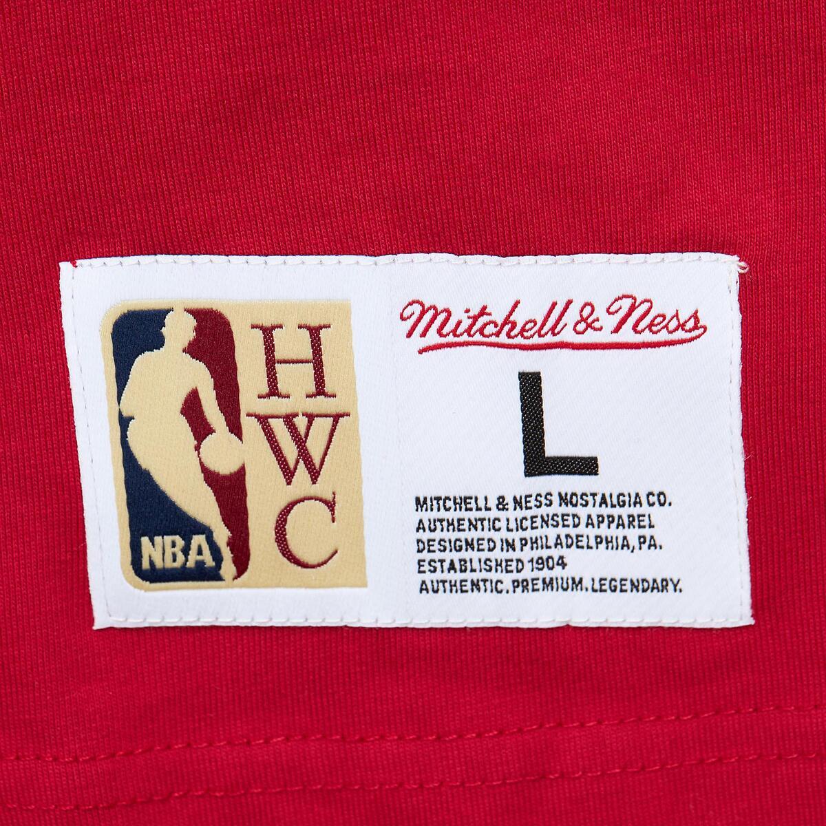 NBA TEAM OG 2.0 PREMIUM SS TEE VINTAGE LOGO HAWKS Scarlet TCRW7096-AHAYYPPPSCAR - Image 3