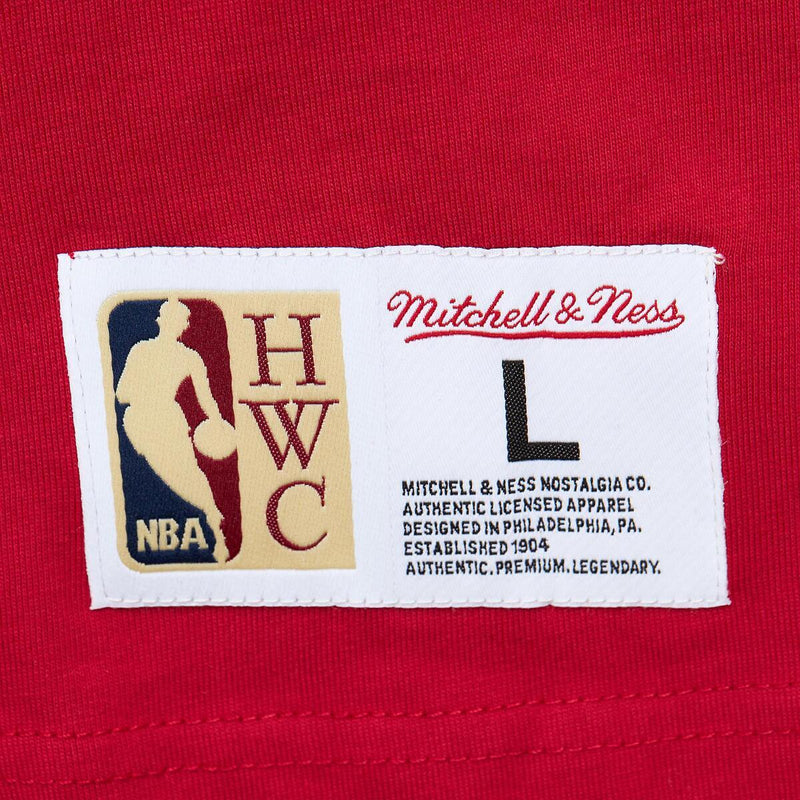 NBA TEAM OG 2.0 PREMIUM SS TEE VINTAGE LOGO HAWKS Scarlet TCRW7096-AHAYYPPPSCAR - Image 3