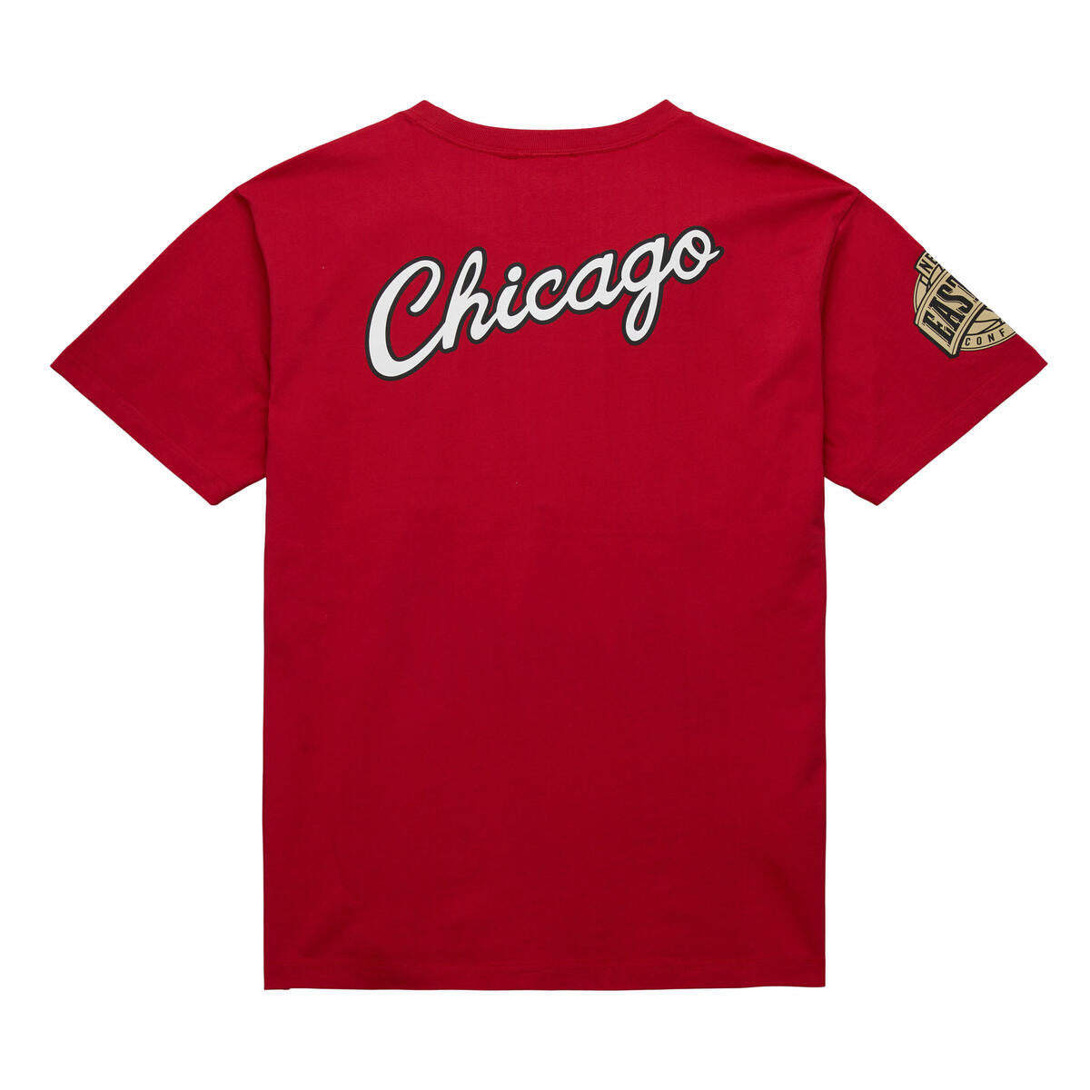 NBA TEAM OG 2.0 PREMIUM SS TEE VINTAGE LOGO BULLS - Scarlet - Image 2