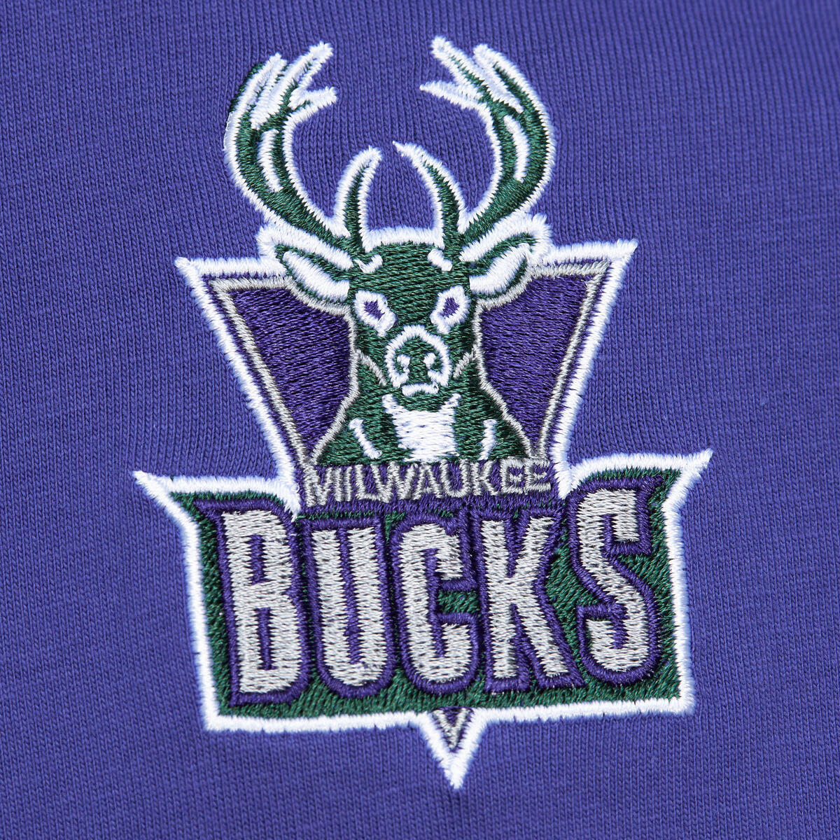 NBA TEAM OG 2.0 PREMIUM SS TEE VINTAGE LOGO BUCKS REGAL PURPLE TCRW7096-MBUYYPPPRGPR - Image 2