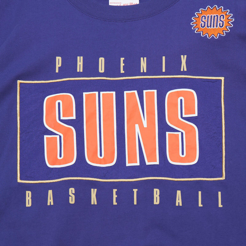 NBA TEAM OG 2.0 PREMIUM SS TEE VINTAGE LOGO SUNS REGAL PURPLE TCRW7096-PSUYYPPPRGPR - Image 3