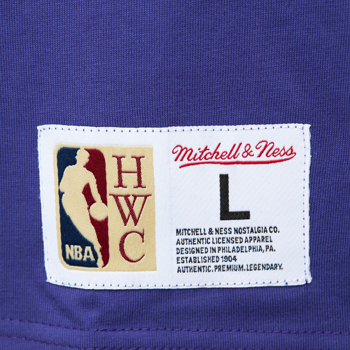NBA TEAM OG 2.0 PREMIUM SS TEE VINTAGE LOGO SUNS REGAL PURPLE TCRW7096-PSUYYPPPRGPR - Image 4
