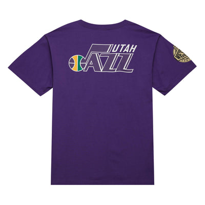 NBA TEAM OG 2.0 PREMIUM SS TEE VINTAGE LOGO JAZZ REGAL PURPLE TCRW7096-UJAYYPPPRGPR - Image 1