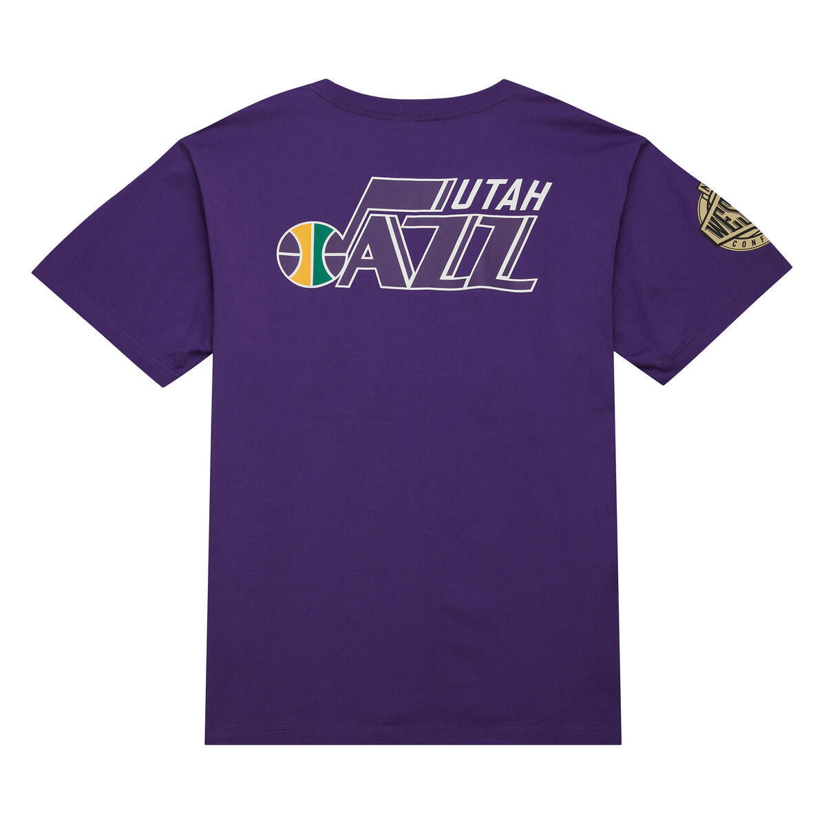 NBA TEAM OG 2.0 PREMIUM SS TEE VINTAGE LOGO JAZZ REGAL PURPLE TCRW7096-UJAYYPPPRGPR - Image 1