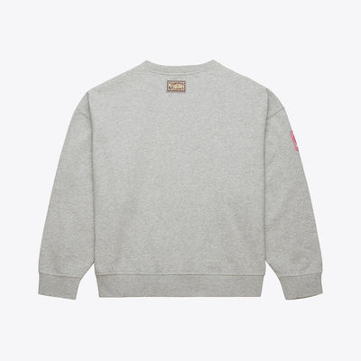 NBA STATESIDE PASTEL WOMEN'S LOGO LIGHTWEIGHT CREW LAKERS - Grey Heather - Image 2