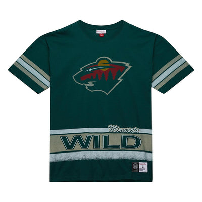 NHL FASHION OVERSIZED SS TEE CURRENT LOGO WILD Dark Green TCRW7903-MWIYYPPPDKGN - Image 1