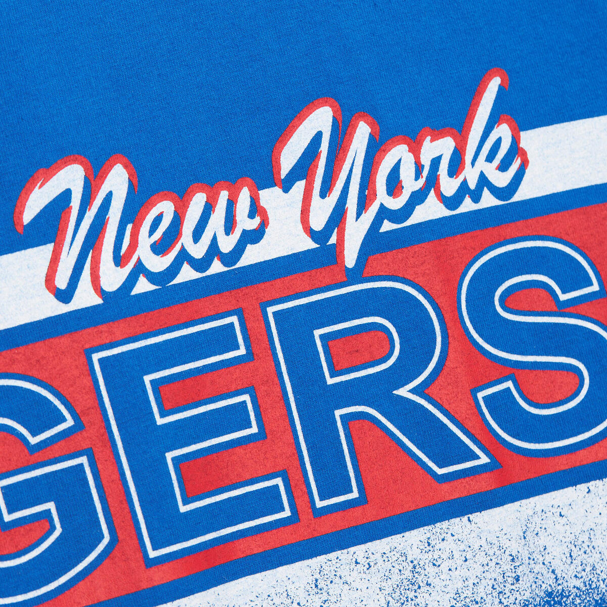 NHL FASHION OVERSIZED SS TEE CURRENT LOGO RANGERS Royal TCRW7903-NYAYYPPPROYA - Image 4