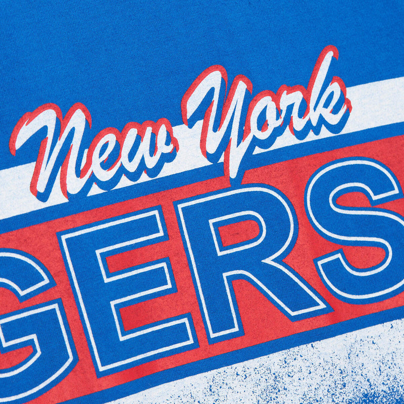 NHL FASHION OVERSIZED SS TEE CURRENT LOGO RANGERS Royal TCRW7903-NYAYYPPPROYA - Image 4