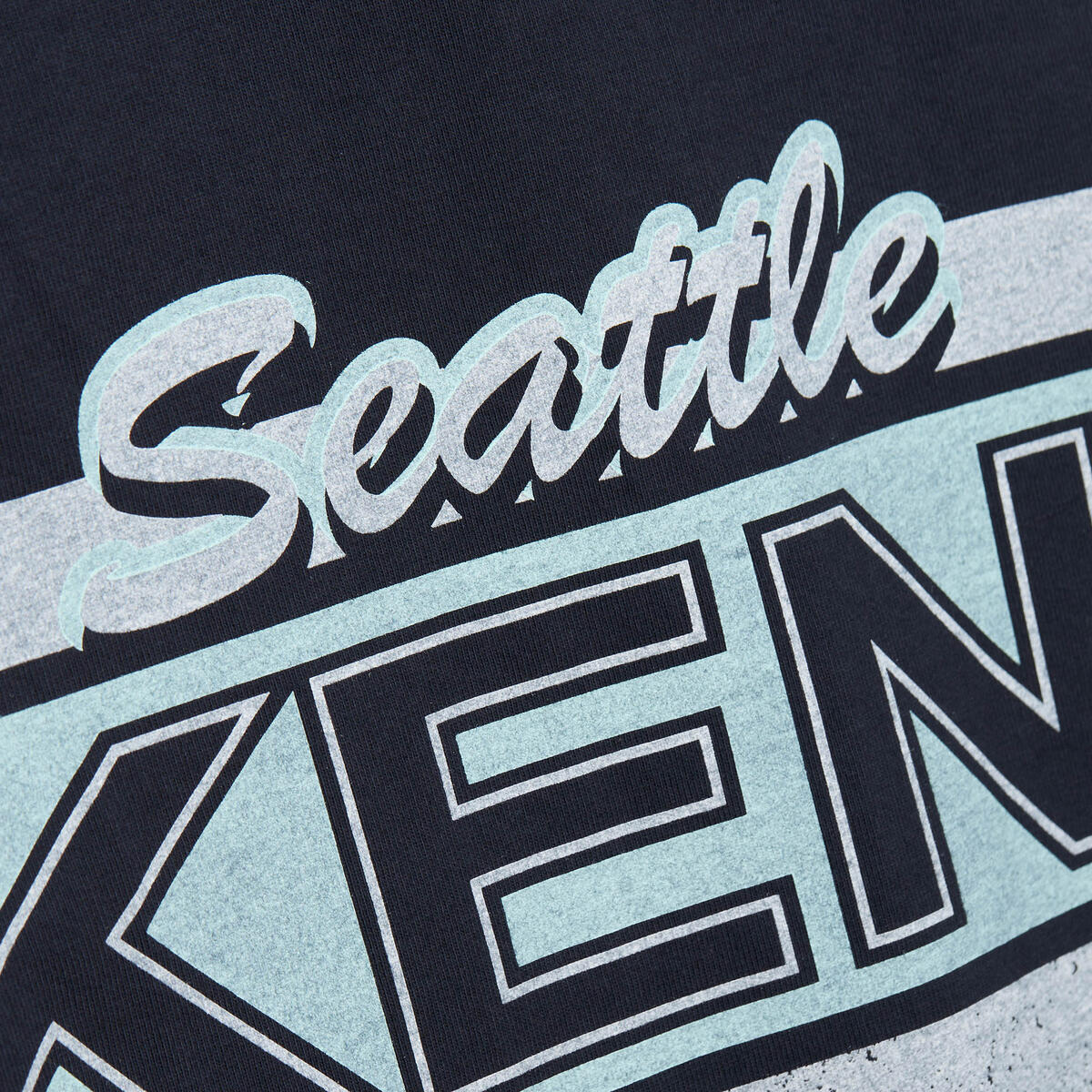 NHL FASHION OVERSIZED SS TEE CURRENT LOGO KRAKEN Navy TCRW7903-SKRYYPPPNAVY - Image 4