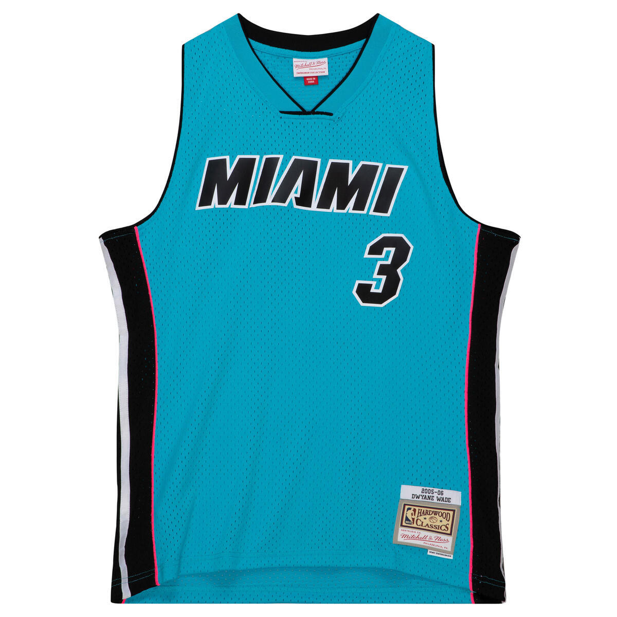 NBA NEON TROPICAL SWINGMAN JERSEY HEAT 2005 DWYANE WADE - Blue - Image 1