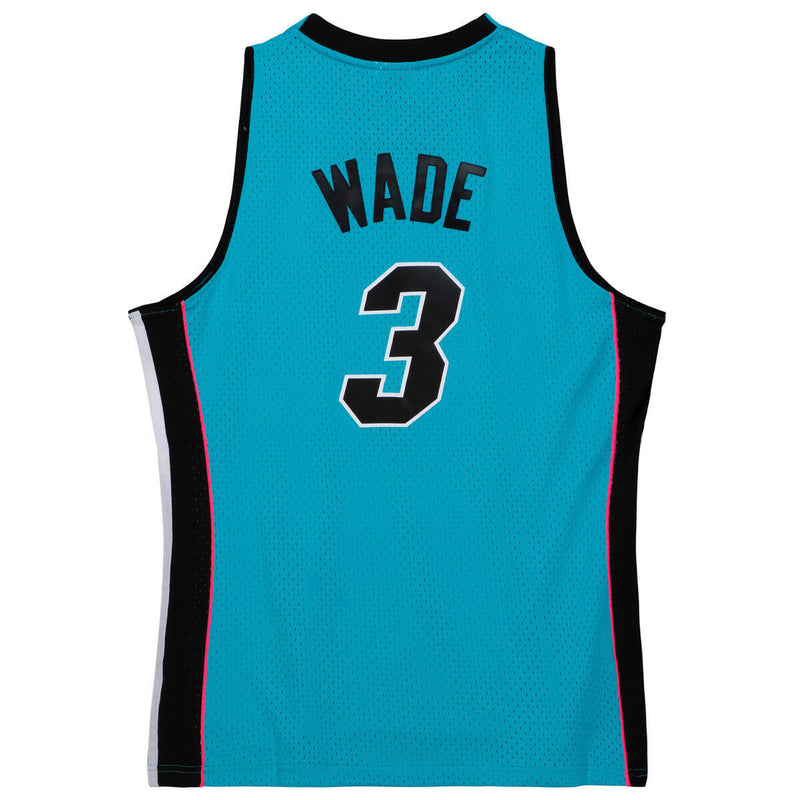 NBA NEON TROPICAL SWINGMAN JERSEY HEAT 2005 DWYANE WADE - Blue - Image 2