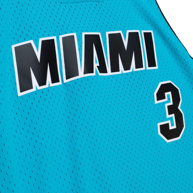 NBA NEON TROPICAL SWINGMAN JERSEY HEAT 2005 DWYANE WADE - Blue - Image 3