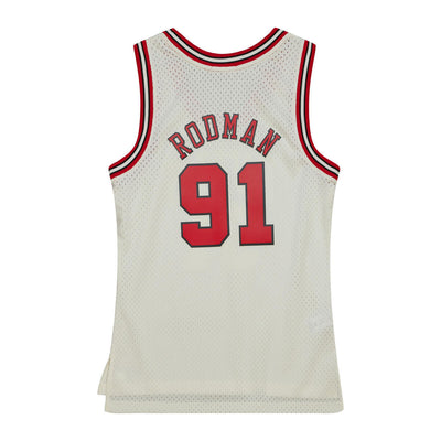 NBA W CREAM SWINGMAN JERSEY BULLS 1997 DENNIS RODMAN - Image 2