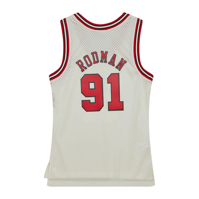 NBA W CREAM SWINGMAN JERSEY BULLS 1997 DENNIS RODMAN - Image 2