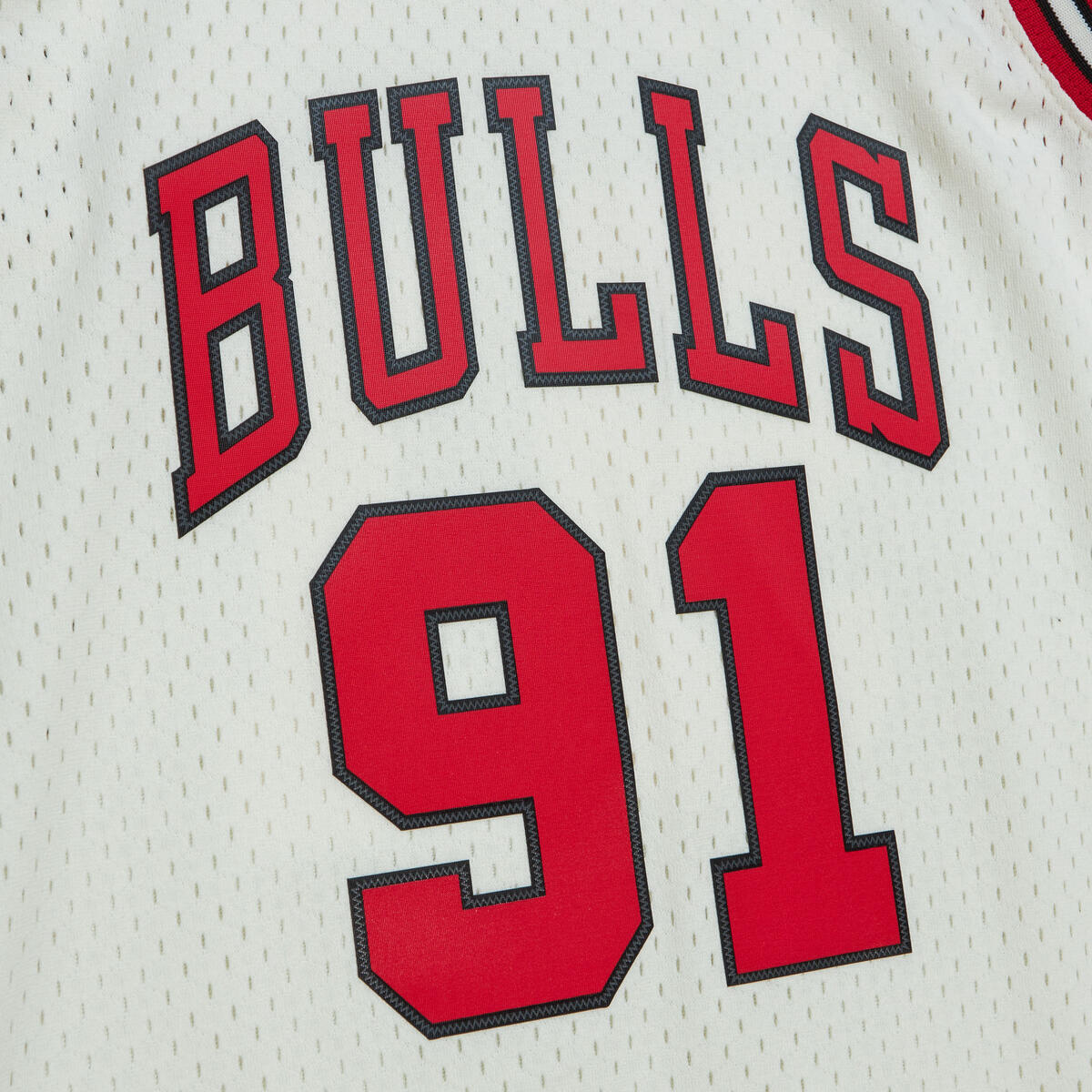 NBA W CREAM SWINGMAN JERSEY BULLS 1997 DENNIS RODMAN - Image 3