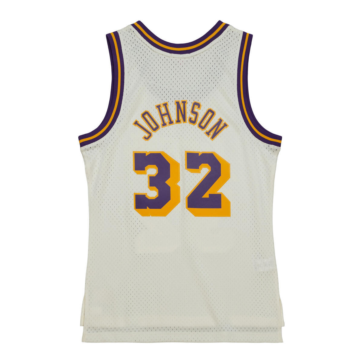NBA WOMEN'S CREAM SWINGMAN JERSEY LAKERS 1984 MAGIC JOHNSON - Off White - Image 2