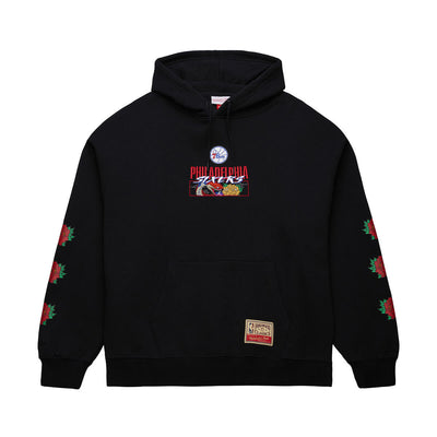 NBA ASIAN HERITAGE YOT SNAKE HOODIE 76ERS Black TH10094-P76BLCK - Image 1
