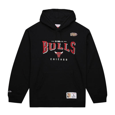 NBA OPPORTUNITY BUY FLEECE HOODIE VINTAGE LOGO BULLS - Black - Image 1