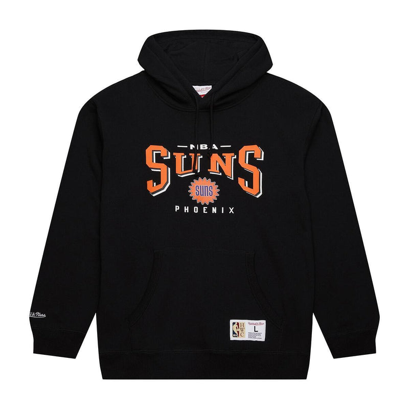 NBA OPPORTUNITY BUY FLEECE HOODIE VINTAGE LOGO SUNS Black TH10125-PSUBLCK - Image 1