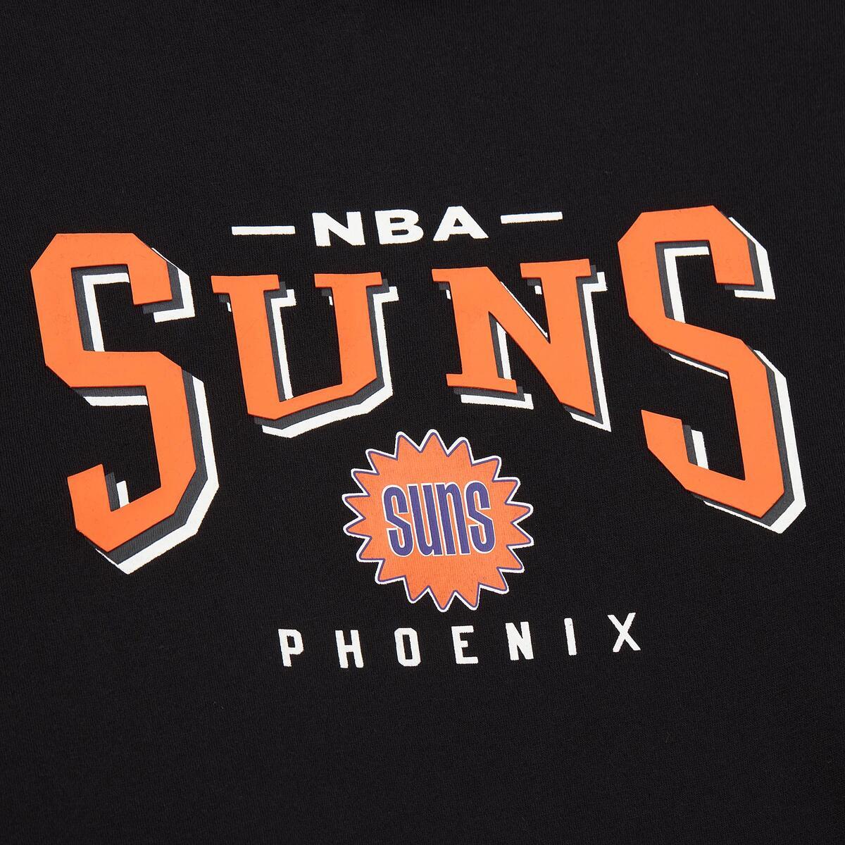NBA OPPORTUNITY BUY FLEECE HOODIE VINTAGE LOGO SUNS Black TH10125-PSUBLCK - Image 3