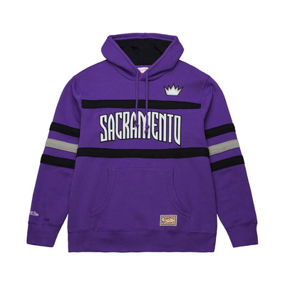 NBA HEAD COACH HOODIE HWC EDITION VINTAGE LOGO KINGS Purple TH10445-SKIPURP - Image 1