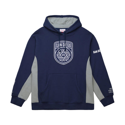 MLS TEAM ORIGINS FLEECE HOODIE CURRENT LOGO SD FC - Navy - Image 1
