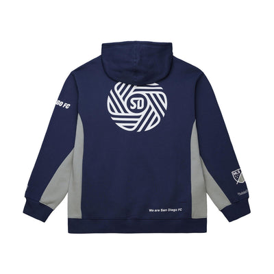 MLS TEAM ORIGINS FLEECE HOODIE CURRENT LOGO SD FC - Navy - Image 2