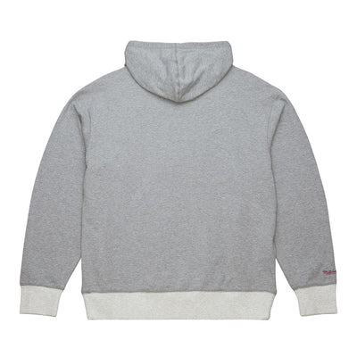 NHL HERITAGE COLLECTION FLEECE HOODIE CURRENT LOGO AVALANCHE - GREY HEATHER-CREAM - Image 2