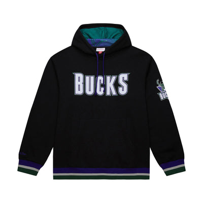 NBA PLAYMAKER FLEECE HOODIE MILWAUKEE BUCKS - Black - Image 1