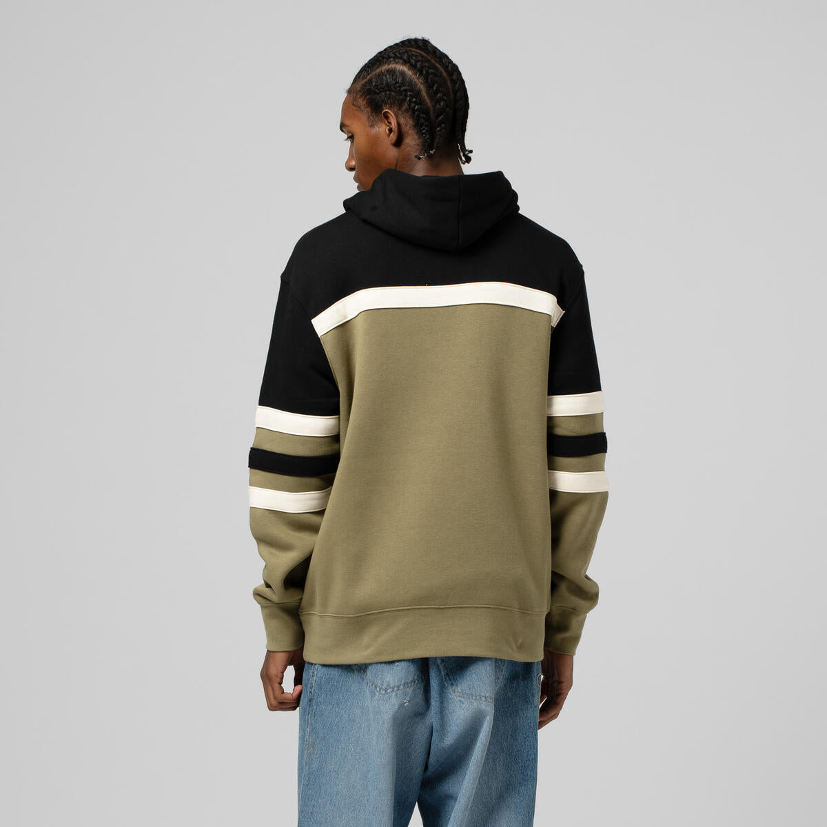 NBA HEAD COACH HOODIE LOS ANGELES LAKERS - OLIVE-BLACK - Image 9