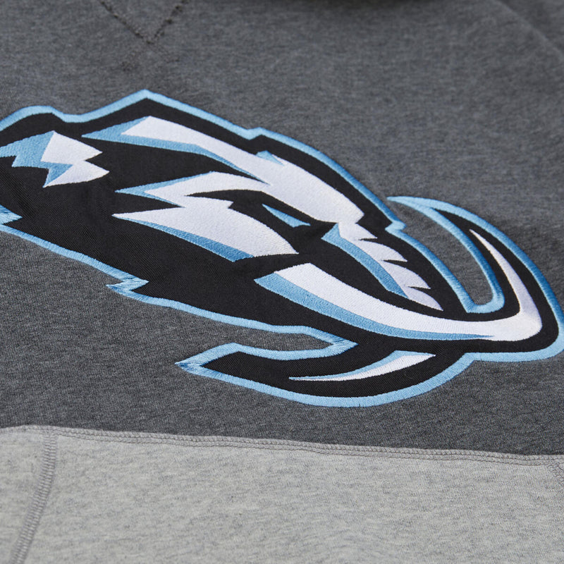 NHL LEGACY COLLECTION FT FLEECE HOODIE UTAH MAMMOTH - HEATHER BLACK - Image 3