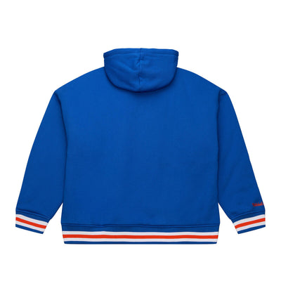 NBA THROW IT BACK QUILTED FLEECE HOODIE NEW YORK KNICKS - Image 2