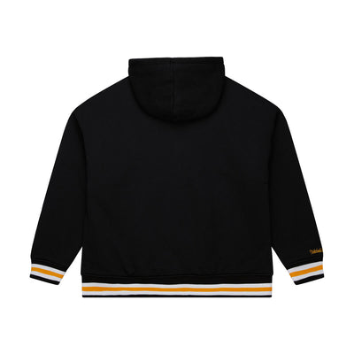 NHL THROW IT BACK QUILTED FLEECE HOODIE BOSTON BRUINS - Black - Image 2