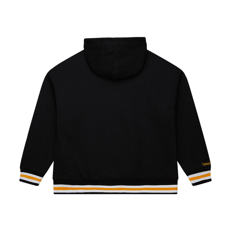NHL THROW IT BACK QUILTED FLEECE HOODIE BOSTON BRUINS - Black - Image 2