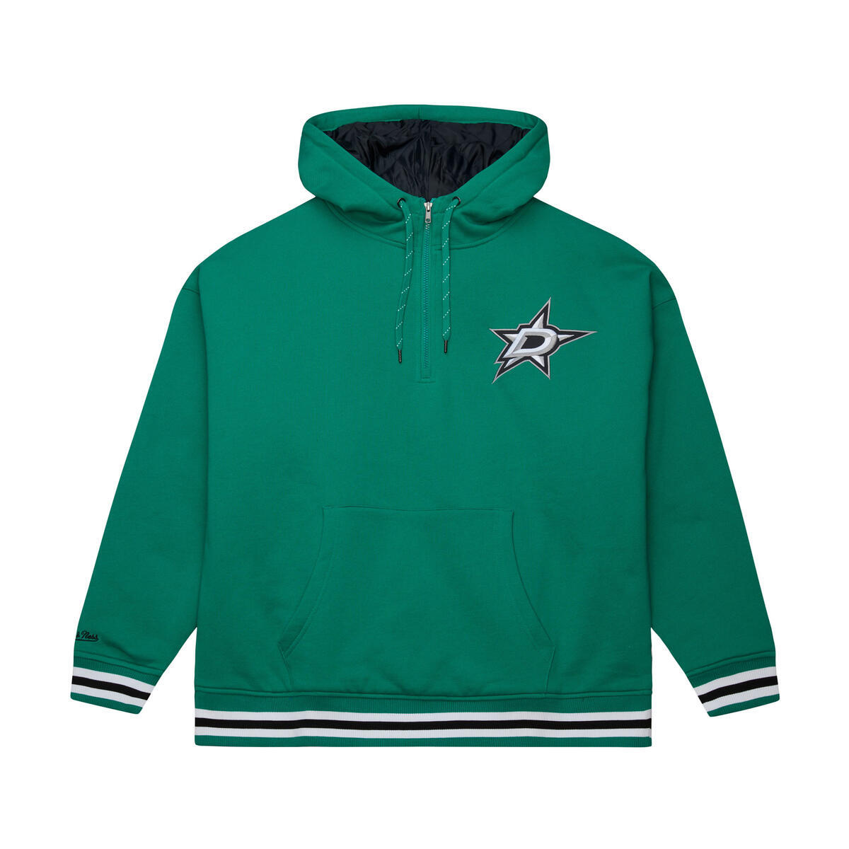 NHL THROW IT BACK QUILTED FLEECE HOODIE CURRENT LOGO STARS - Image 1