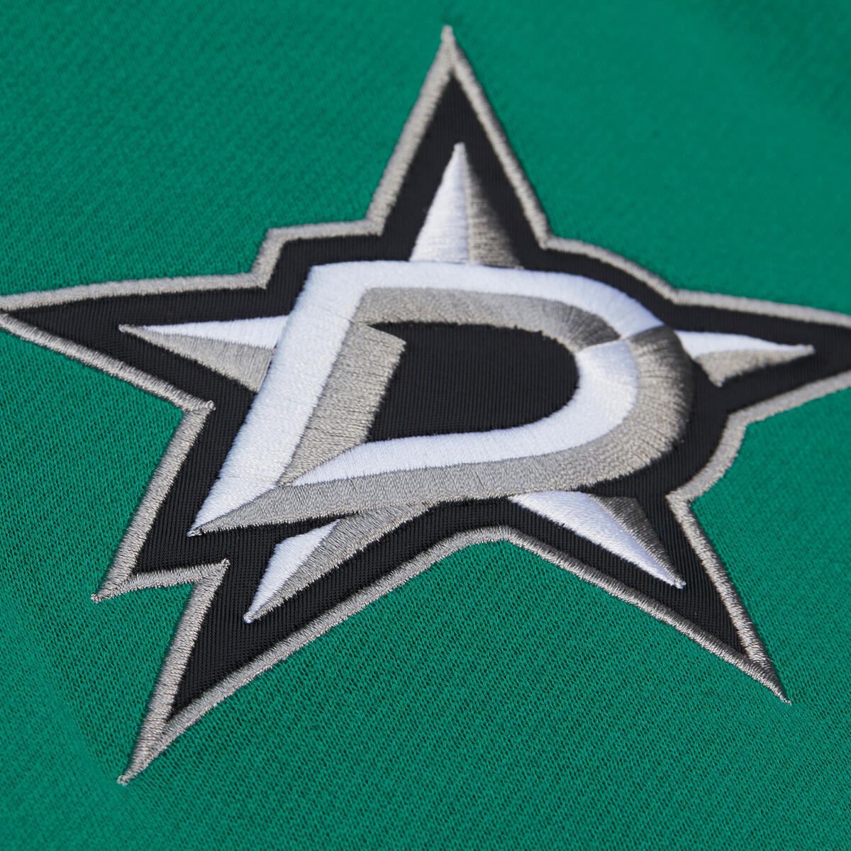 NHL THROW IT BACK QUILTED FLEECE HOODIE CURRENT LOGO STARS - Image 3