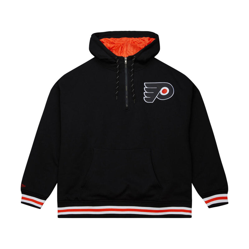 NHL THROW IT BACK QUILTED FLEECE HOODIE PHILADELPHIA FLYERS - Image 1