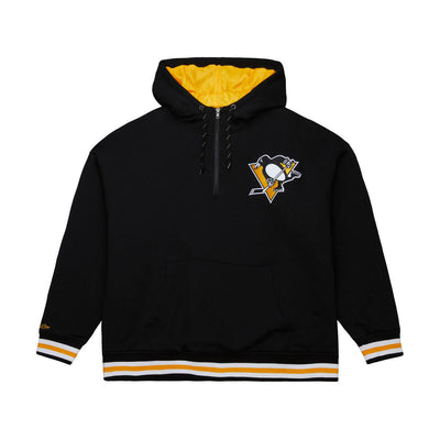 NHL THROW IT BACK QUILTED FLEECE HOODIE PITTSBURGH PENGUINS - Image 1