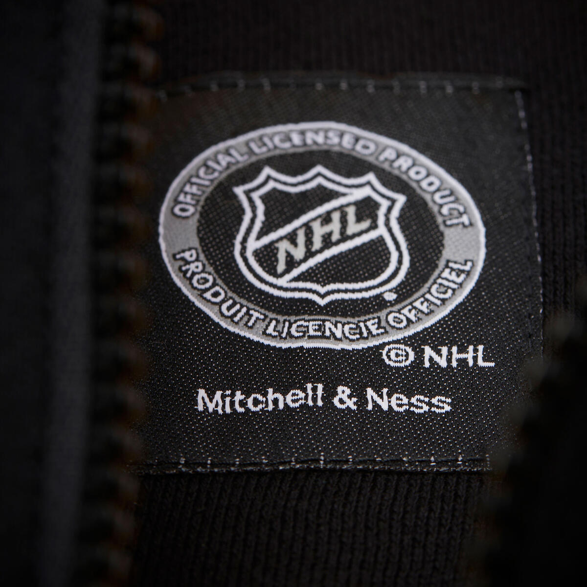 NHL THROW IT BACK QUILTED FLEECE HOODIE PITTSBURGH PENGUINS - Image 4