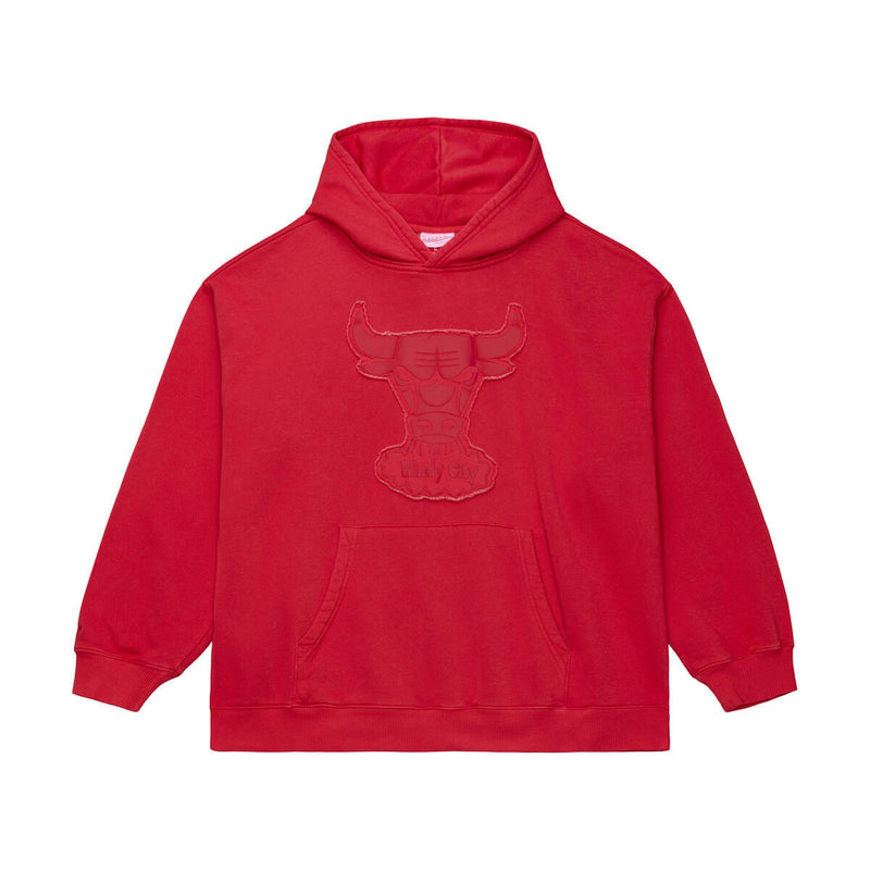 NBA DOWNTOWN COLLECTION FLEECE HOODIE CHICAGO BULLS - Image 1