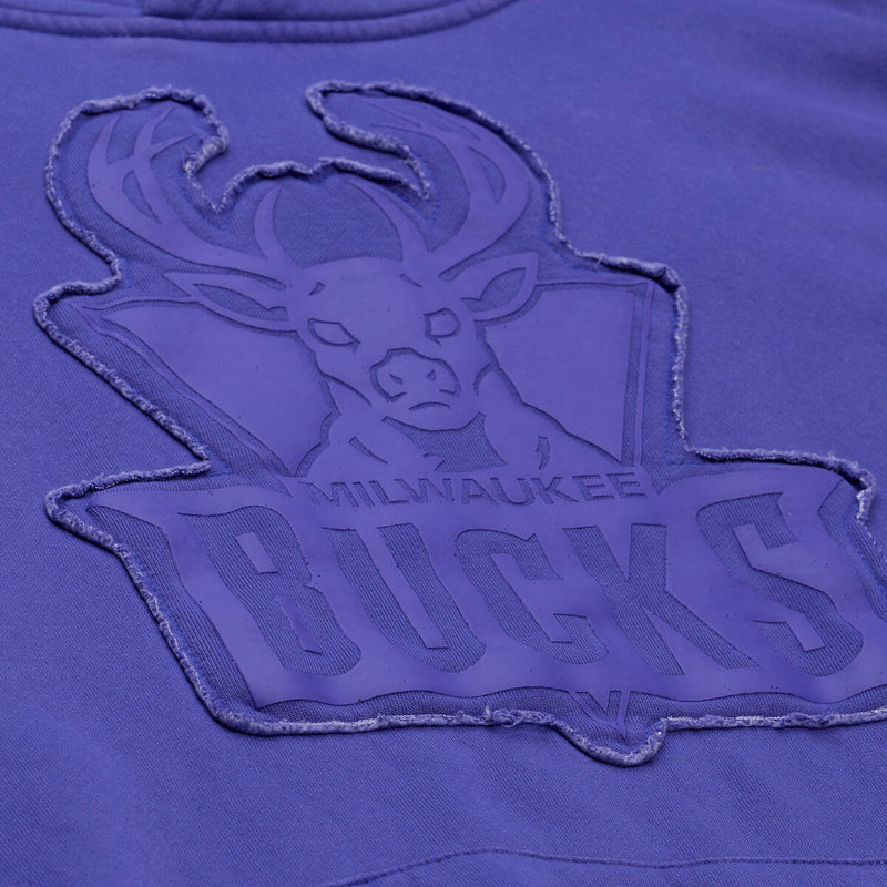 NBA DOWNTOWN COLLECTION FLEECE HOODIE MILWAUKEE BUCKS - Image 3