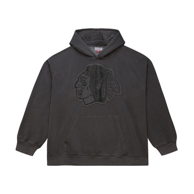 NHL DOWNTOWN COLLECTION FLEECE HOODIE CHICAGO BLACKHAWKS - Image 1