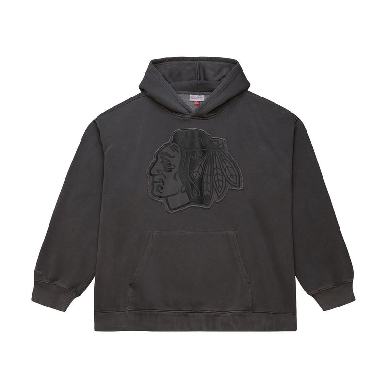 NHL DOWNTOWN COLLECTION FLEECE HOODIE CHICAGO BLACKHAWKS - Image 1