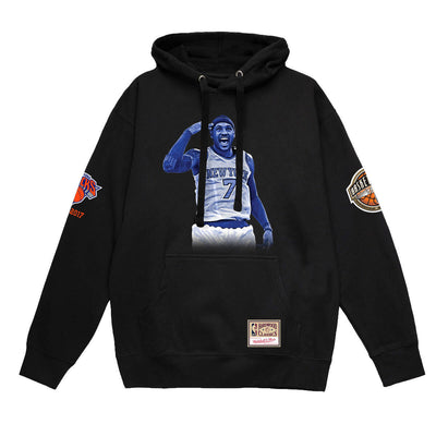 NBA ULTIMATE PLAYER HOODIE NEW YORK KNICKS CARMELO ANTHONY - Black - Image 1