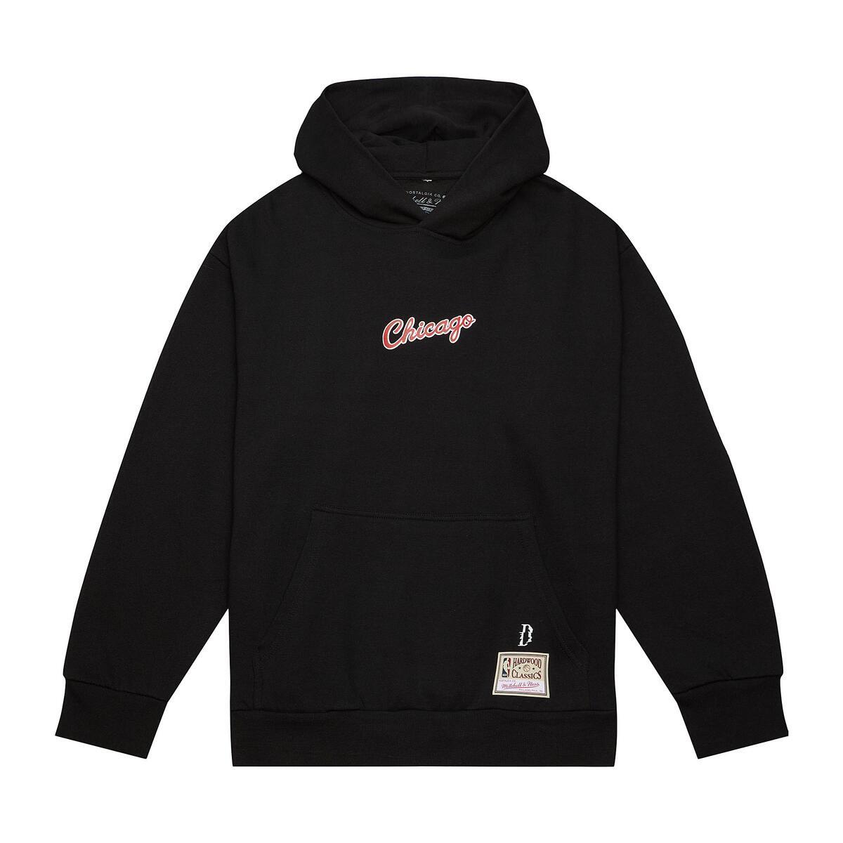 NBA SUGA GLITCH HOODIE BULLS - Black - Image 1