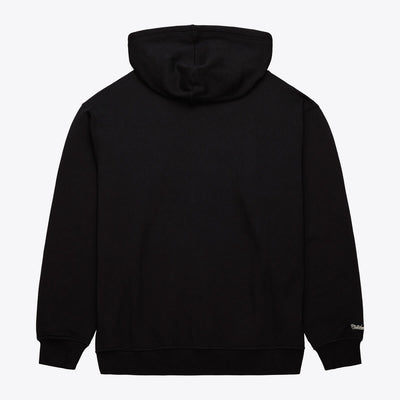 NBA PLAYOFF WIN 2.0 FULL ZIP FLEECE VINTAGE LOGO BULLS Black TH8063-CBUBLCK - Image 2