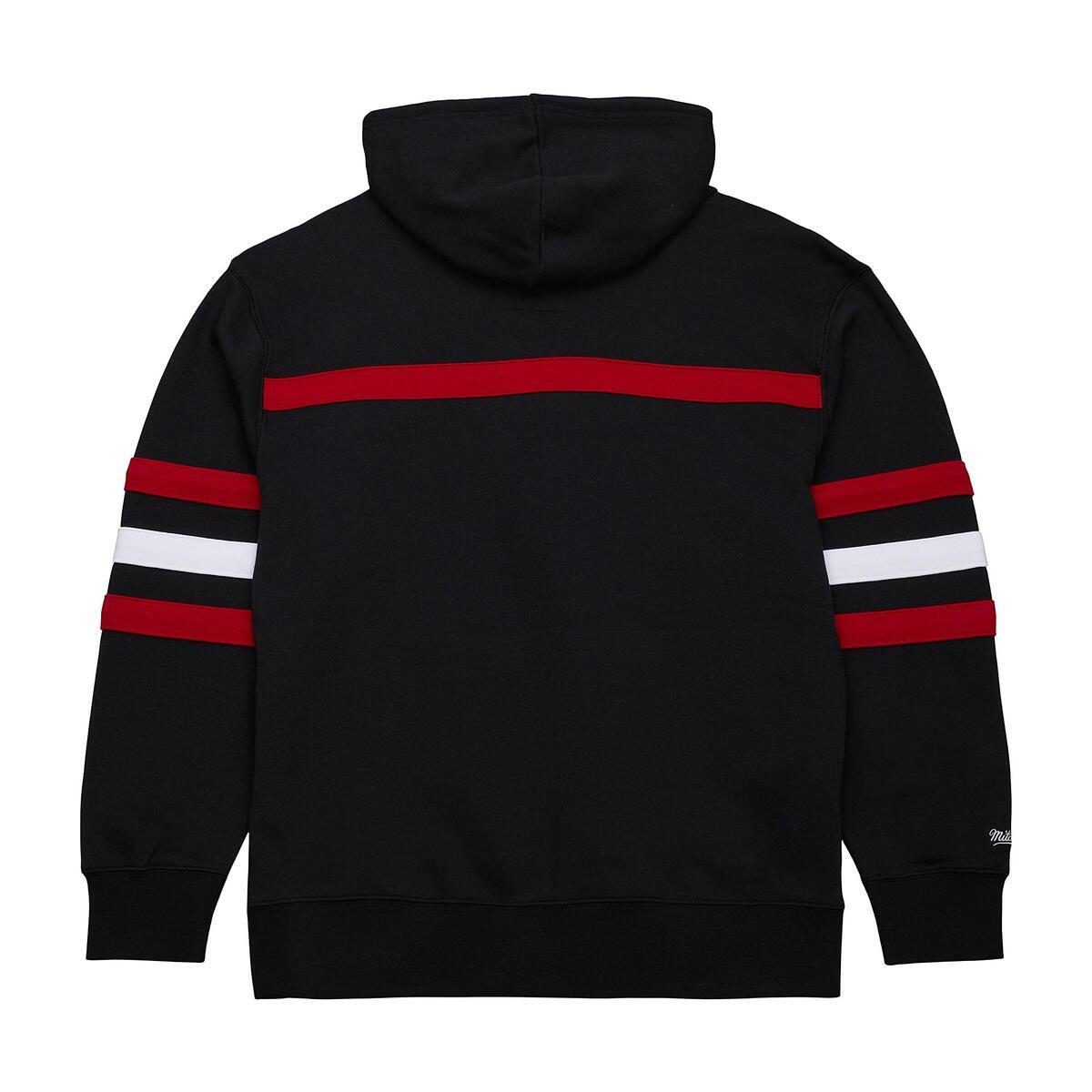 NBA HEAD COACH HOODIE VINTAGE LOGO BULLS Black TH8072-CBUBLCK - Image 2